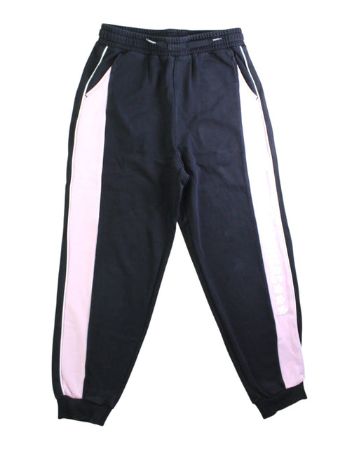 A Black Sweatpants from Puma in size 7Y for girl. (Front View)