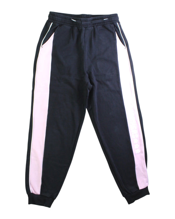 A Black Sweatpants from Puma in size 7Y for girl. (Front View)