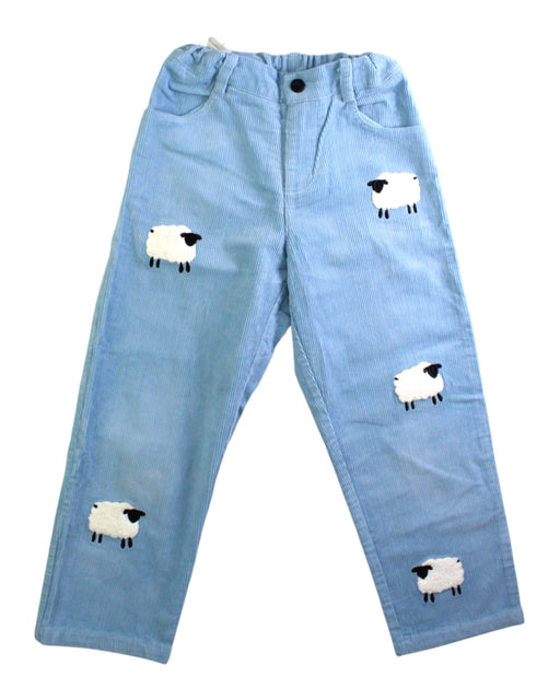 A Blue Casual Pants from Stella McCartney in size 6T for girl. (Front View)