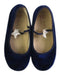 A Navy Flats from OKAA in size 6T for girl. (Back View)