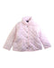 A Pink Puffer/Quilted Jackets from Polo Ralph Lauren in size 4T for girl. (Front View)