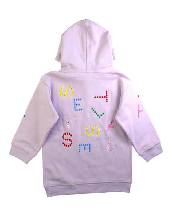 A White Sweater Dresses from Stella McCartney in size 4T for girl. (Back View)