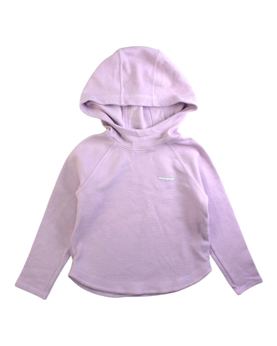 A Purple Long Sleeve Tops from Moody Tiger in size 4T for girl. (Front View)