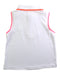 A White Sleeveless Polos from Jacadi in size 4T for girl. (Back View)