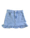 A Blue Short Skirts from Seed in size 4T for girl. (Front View)