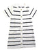A White Short Sleeve Dresses from Seed in size 4T for girl. (Front View)