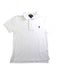 A White Short Sleeve Polos from Polo Ralph Lauren in size 5T for boy. (Front View)