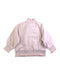 A Pink Lightweight Jackets from Petit Main in size 2T for girl. (Back View)