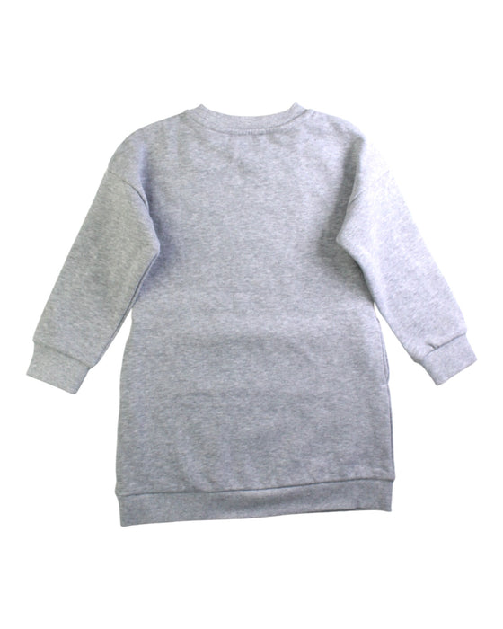 A Grey Sweater Dresses from Kenzo in size 4T for girl. (Back View)