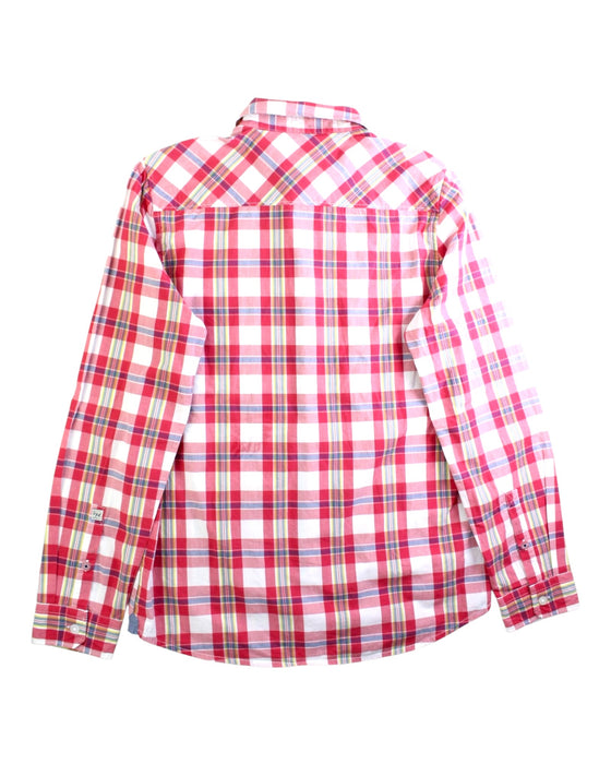 A Red Long Sleeve Shirts from Pepe Jeans in size 14Y for boy. (Back View)