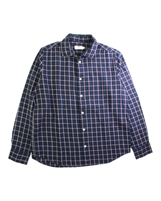 A Navy Long Sleeve Shirts from Cyrillus in size 14Y for boy. (Front View)
