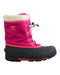 A Pink Winter Boots from Sorel in size 10Y for girl. (Front View)