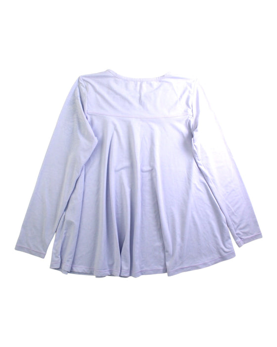 A White Long Sleeve Tops from Moody Tiger in size 8Y for girl. (Back View)
