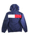 A Blue Lightweight Jackets from Tommy Hilfiger in size 10Y for neutral. (Back View)