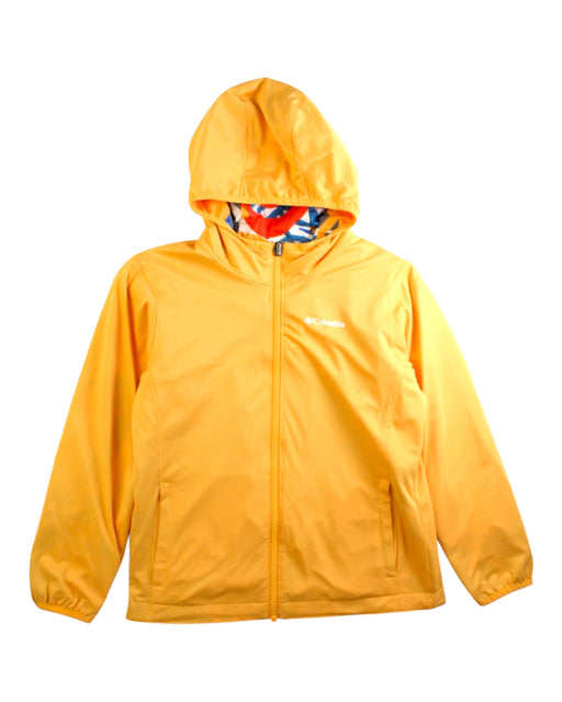 A Multicolour Rain Jackets from Columbia in size 8Y for neutral. (Back View)
