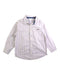 A White Long Sleeve Shirts from Jacadi in size 4T for boy. (Front View)