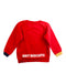 A Red Crewneck Sweatshirts from Hot Biscuits Mikihouse in size 4T for neutral. (Back View)