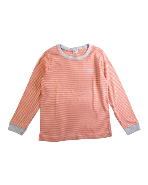 A Orange Separates from Petit Bateau in size 6T for neutral. (Front View)