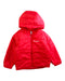 A Red Rain Jackets from Columbia in size 3T for neutral. (Back View)