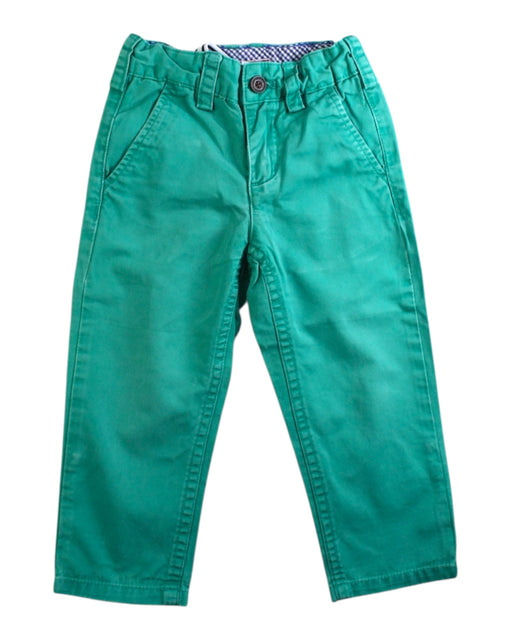 A Green Casual Pants from Jacadi in size 12Y for boy. (Front View)