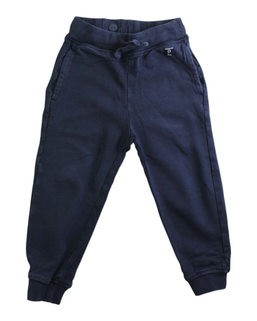 A Navy Casual Pants from Polarn O. Pyret in size 2T for boy. (Front View)