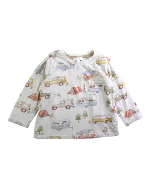 A Multicolour Long Sleeve Tops from purebaby in size 18-24M for boy. (Front View)