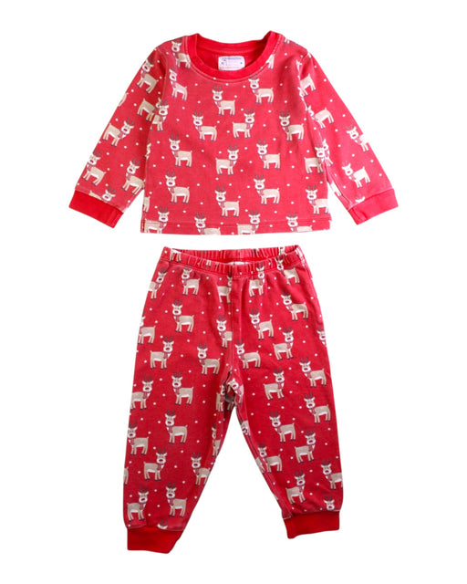 A Red Pyjama Sets from Jojo Maman Bébé in size 18-24M for neutral. (Front View)