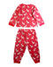 A Red Pyjama Sets from Jojo Maman Bébé in size 18-24M for neutral. (Back View)