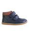 A Blue Casual Boots from Bobux in size 3T for boy. (Front View)