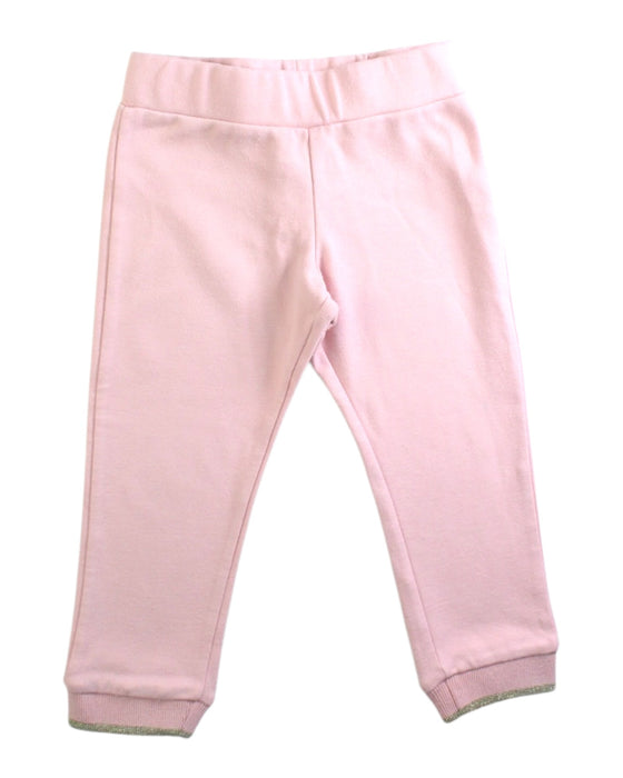 A Pink Sweatpants from Mayoral in size 2T for girl. (Front View)