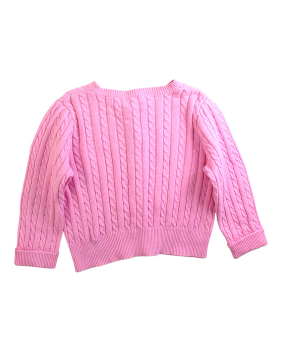 A Pink Cardigans from Ralph Lauren in size 6-12M for girl. (Back View)