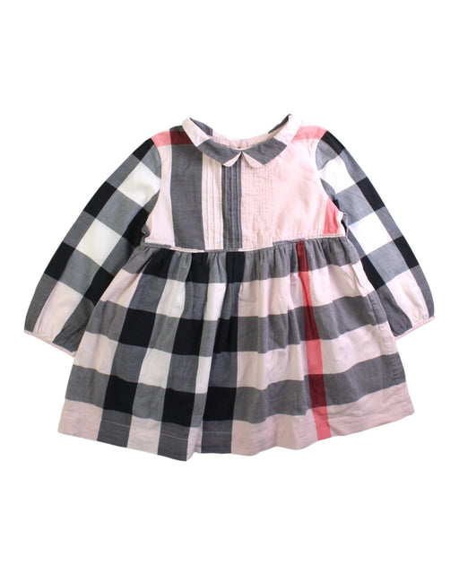 A Multicolour Long Sleeve Dresses from Burberry in size 2T for girl. (Front View)