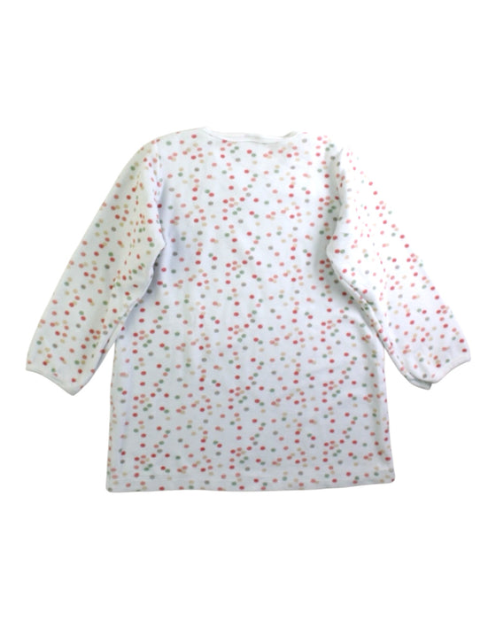 A White Separates from Petit Bateau in size 8Y for girl. (Back View)