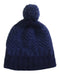 A Navy Winter Hats from Jacadi in size 6T for neutral. (Front View)