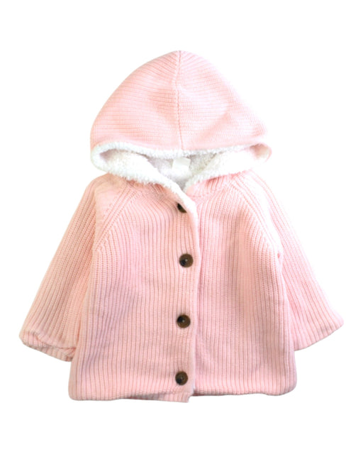 A Pink Lightweight Jackets from Seed in size 12-18M for girl. (Front View)