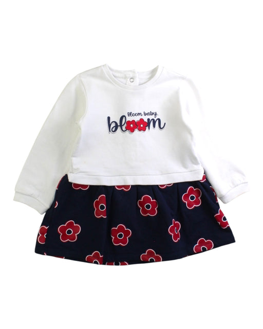 A White Dress Sets from Chicco in size 6-12M for girl. (Front View)