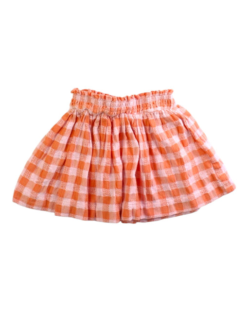 A Orange Short Skirts from Seed in size 2T for girl. (Front View)