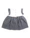 A White Sleeveless Dresses from Chicco in size 3-6M for girl. (Back View)