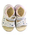 A White Sandals from Geox in size 12-18M for girl. (Back View)