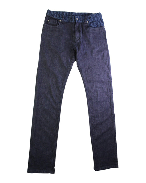 A Blue Jeans from Dior in size 12Y for girl. (Front View)