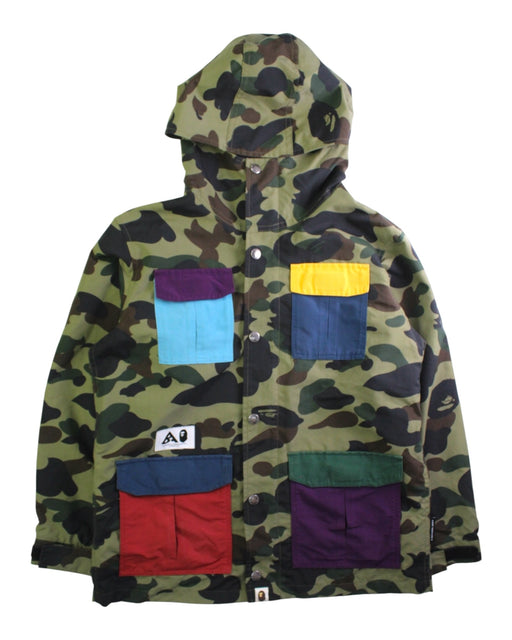 A Multicolour Lightweight Jackets from BAPE KIDS in size 14Y for boy. (Front View)