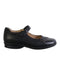 A Black Dress Shoes from Dr. Kong in size 9Y for girl. (Front View)