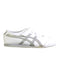 A White Sneakers from Onitsuka Tiger in size 7Y for girl. (Front View)