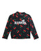 A Black Rash Guards from Barrel in size 2T for girl. (Front View)