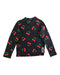 A Black Rash Guards from Barrel in size 2T for girl. (Back View)