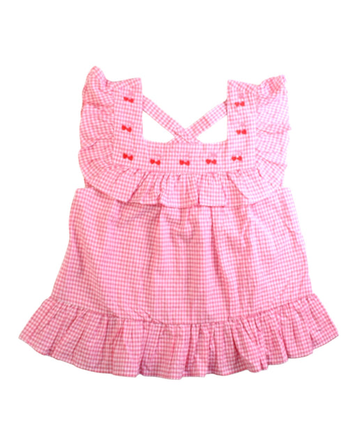 A Pink Sleeveless Tops from Sergent Major in size 6T for girl. (Front View)