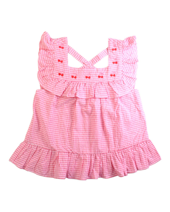 A Pink Sleeveless Tops from Sergent Major in size 6T for girl. (Front View)