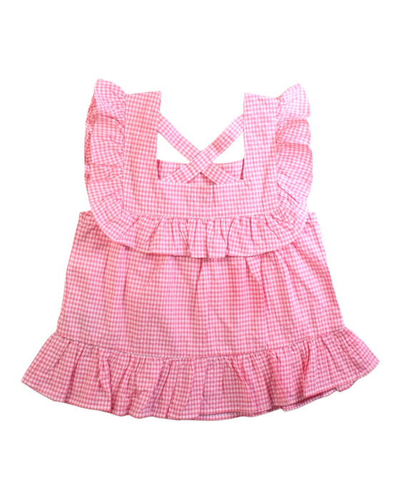A Pink Sleeveless Tops from Sergent Major in size 6T for girl. (Back View)