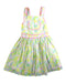 A Multicolour Sleeveless Dresses from Jacadi in size 4T for girl. (Front View)