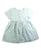 A White Short Sleeve Dresses from Oeuf in size 4T for girl. (Back View)